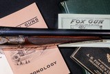 A.H. Fox - CE Grade, SxS, 12ga. 28