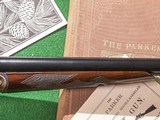 Parker Reproduction - DHE Grade, SxS, 12ga. 26
