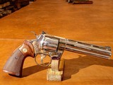 Colt - Python, Shiny Nickel Finish, .357 Magnum. 6