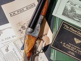 A.H. Fox - AE Grade, SxS, 16ga. 28