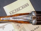 A.H. Fox - AE Grade, SxS, 16ga. 28