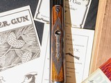 Parker - GHE Grade, SxS, #1 Frame, Two Barrel Set, 16ga. 30