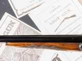 Parker - GHE Grade, SxS, #1 Frame, Two Barrel Set, 16ga. 30
