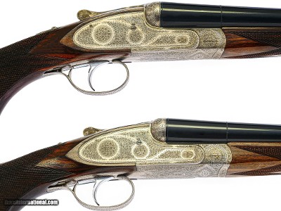 Kemen - Sideplate SxS, Matched Pair, 12ga.  28 1/2