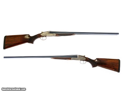 Kemen - Sideplate SxS, Matched Pair, 12ga.  28 1/2