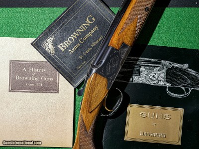Browning - Grade 1, O/U, Made In Belgium, 20ga. 26 1/2” Barrels Choked IC/M. MAKE OFFER.