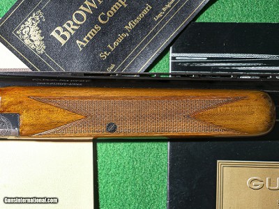 Browning - Grade I, O/U, Made In Belgium, 20ga. 26 1/2” Barrels Choked IC/M. MAKE OFFER. - Image 6 of 11