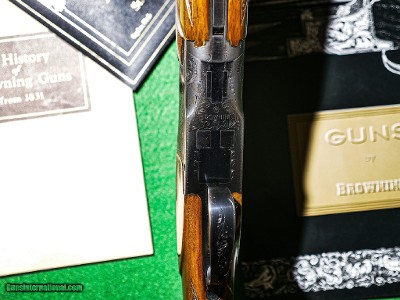 Browning - Grade I, O/U, Made In Belgium, 20ga. 26 1/2” Barrels Choked IC/M. MAKE OFFER. - Image 8 of 11