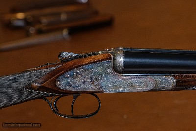 Piotti - Monaco, SxS, Engraved by Bregoli, 12ga. 27 1/2