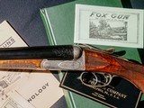 A.H. Fox - XE Grade, SxS, 12ga. 30