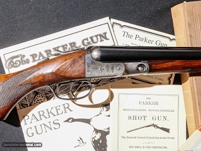 Parker - VHE Grade, SxS, Factory #1 Frame, 16ga. 26