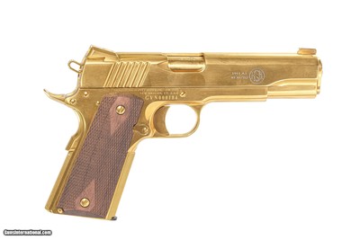 Standard Manufacturing 1911 Titanium Nitride PVD Gold, .45 ACP. FACTORY DIRECT