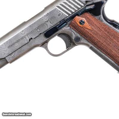 Standard Manufacturing 1911 Full Damascus Steel .45 ACP FACTORY DIRECT - Image 5 of 7