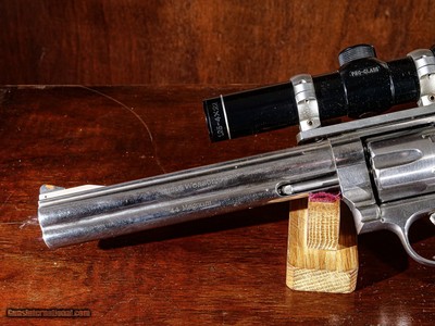 Smith & Wesson - Model 629-4, Stainless Finish, .44 Magnum. 8 3/8