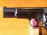 Browning - Hi Power, Blued Finish, Made In Belgium, 9mm. 4.7