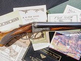 A.H. Fox - A Grade, SxS, 16ga. 28