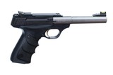 Browning - Buckmark, Two Tone Electroless Nickel & Blued Finish, Camper Stainless Steel URX, .22 LR. 5 1/2” Barrel. MAKE OFFER. - 2 of 3