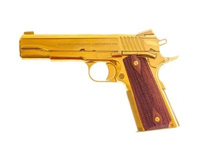 Standard Manufacturing 1911 Titanium Nitride PVD Gold, .45 ACP. FACTORY DIRECT - Image 2 of 2