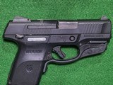 Ruger - SR9C w/Laser, 9mm. 3.5