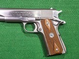 Colt - 1911, Custom Shop, Mark IV, Series 70, Electroless Nickel Finish, .45 ACP. 5 Colt - 1911, Custom Shop, Mark IV, Series 70, Electroless Nickel Finish, .45 ACP. 5