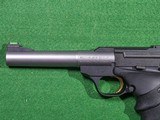 Browning - Buckmark, Two Tone Electroless Nickel & Blued Finish, Camper Stainless Steel URX, .22 LR. 5 1/2” Barrel. MAKE OFFER. - 6 of 10