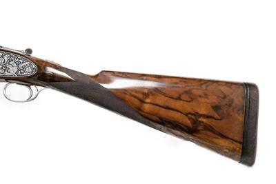 A & S Abbiatico & Salvinelli Famars- Best O/U Sidelock, Matched Pair, 12ga. 27 1/4” IC/IM & 27 1/4” IM/IC. CASE INCLUDED. MAKE OFFER. - Image 16 of 23