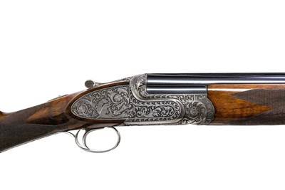 A & S Abbiatico & Salvinelli Famars- Best O/U Sidelock, Matched Pair, 12ga. 27 1/4” IC/IM & 27 1/4” IM/IC. CASE INCLUDED. MAKE OFFER. - Image 13 of 23