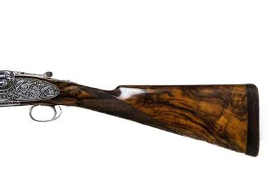 A & S Abbiatico & Salvinelli Famars- Best O/U Sidelock, Matched Pair, 12ga. 27 1/4” IC/IM & 27 1/4” IM/IC. CASE INCLUDED. MAKE OFFER. - Image 5 of 23