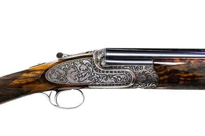 A & S Abbiatico & Salvinelli Famars- Best O/U Sidelock, Matched Pair, 12ga. 27 1/4” IC/IM & 27 1/4” IM/IC. CASE INCLUDED. MAKE OFFER. - Image 2 of 23