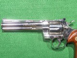 Colt - Python, Shiny Nickel Finish, .357 Magnum. 6