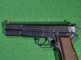 Browning - Hi Power, Blued Finish, Made In Belgium, 9mm. 4.7 Browning - Hi Power, Blued Finish, Made In Belgium, 9mm. 4.7