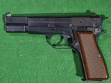 Browning - Hi Power, Blued Finish, Made In Belgium, 9mm. 4.7 Browning - Hi Power, Blued Finish, Made In Belgium, 9mm. 4.7