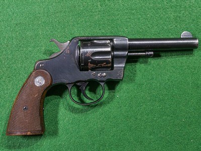 Colt - Model 1895, Civilian Model New Army Revolver, .38 Special. 4 1/2