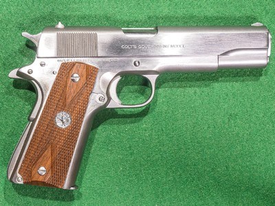 Colt - 1911, Custom Shop, Mark IV, Series 70, Electroless Nickel Finish, .45 ACP. 5