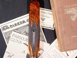 Parker - VHE Grade, SxS, RARE Skeet Gun, 20ga. 26