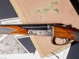 Parker - VHE Grade, SxS, RARE Skeet Gun, 20ga. 26