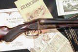 A.H. Fox - CE Grade, SxS, 12ga. 30