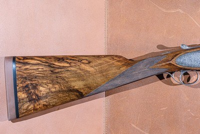 Piotti King - Sidelock, SxS, Engraved By Granetti, 12ga. 27 1/2” (70 cm) Chopper Lump Barrels Choked M/F. MAKE OFFER. - Image 6 of 16