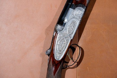 Beretta - S3EELL, O/U, Engraved by M. Slatnik, Three Barrel Set, 12ga. 28
