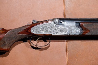 Beretta - S3EELL, O/U, Engraved by M. Slatnik, Three Barrel Set, 12ga. 28