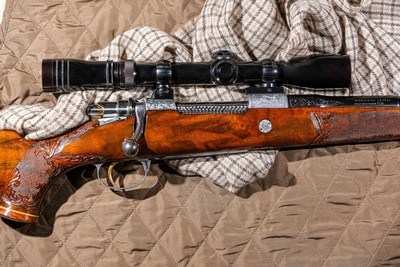Browning - Olympian, Engraved By Vrancken, Made In Belgium, 30-06. 21 1/4