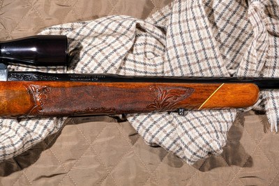 Browning - Olympian, Engraved By Vrancken, Made In Belgium, 30-06. 21 1/4