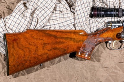 Browning - Olympian, Engraved By Vrancken, Made In Belgium, 30-06. 21 1/4