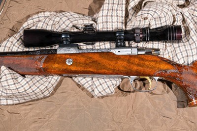 Browning - Olympian, Engraved By Vrancken, Made In Belgium, 30-06. 21 1/4
