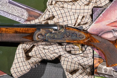 CSMC - A10, O/U Sidelock, Rose & Scroll, 28ga. 32