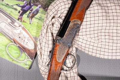 CSMC - RSP, Sideplated, O/U, Ornamental Acanthus Vine Engraving, 28ga. 30