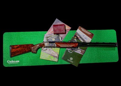 CSMC - G1 Deluxe Scroll, O/U, Special Two Tone Case Colored Finish, 12ga. 32