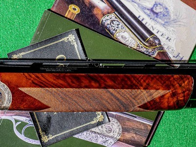 CSMC - G1 Deluxe Scroll, O/U, Special Two Tone Case Colored Finish, 12ga. 32