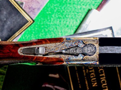CSMC - G1 Deluxe Scroll, O/U, Special Two Tone Case Colored Finish, 12ga. 32