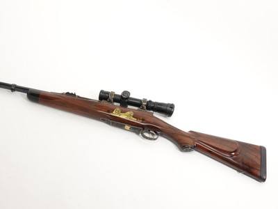 GALAZAN - Custom Bolt Action Rifle, 400 H&H Magnum. 24” Barrel. MAKE OFFER. - Image 11 of 15